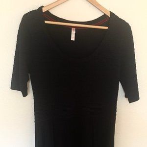 "Xhilaration" Navy Blue Knee Length Dress (XL)